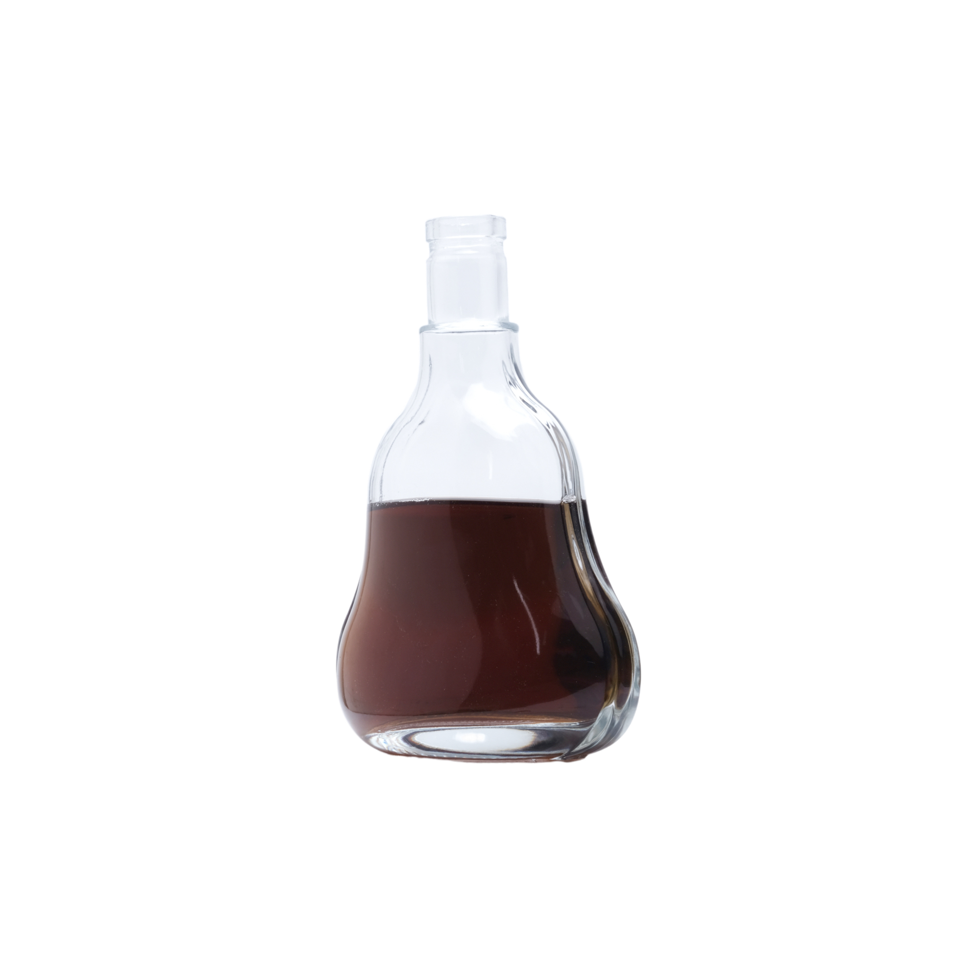 Wholesale Custom 500ml 700ml 750ml 1000ml Empty Glass Liquor Bottle Vodka Gin Bottle with Cork Gin Glass Bottle Factory