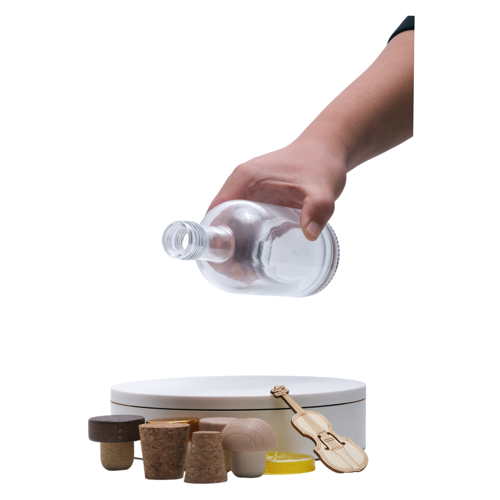 Custom 50ml 100ml 200ml 375ml 500ml 700ml 750ml 1000ml Tequila Gin Whisky Whiskey Liquor Bottle Vodka Glass Bottle with Cork