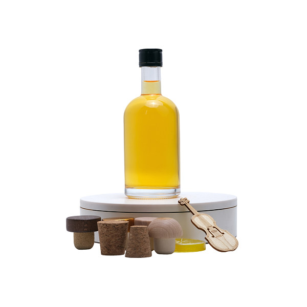 Custom 50ml 100ml 200ml 375ml 500ml 700ml 750ml 1000ml Tequila Gin Whisky Whiskey Liquor Bottle Vodka Glass Bottle with Cork