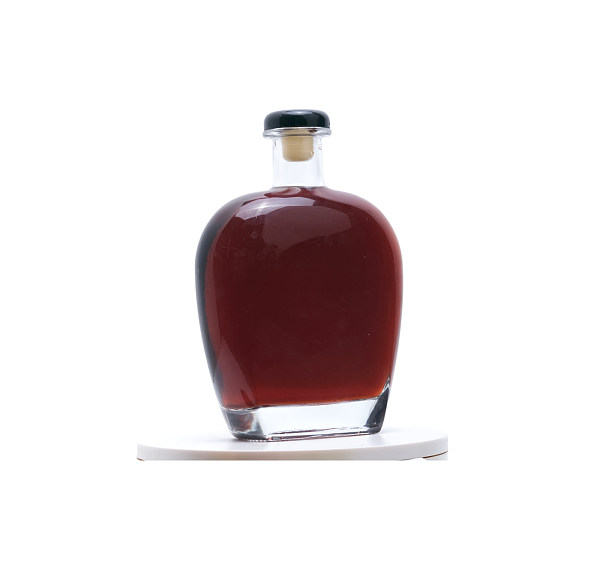 Competitive Price champagne bottle protectors for travel with brandi stoneware ceramic whisky gin brandy flagon bottle