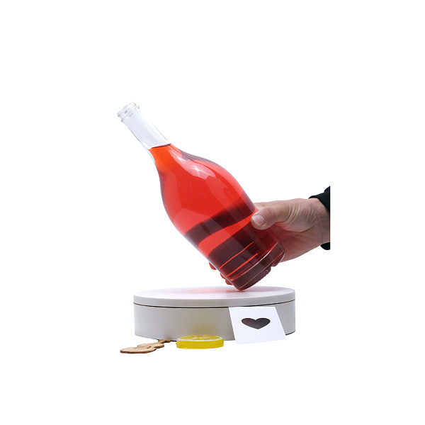 Competitive Price champagne bottle protectors for travel with brandi stoneware ceramic whisky gin brandy flagon bottle