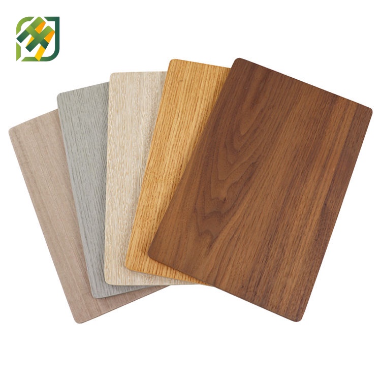 Wood Grain Carbon Crystal Wall Panel for Interior Decoration