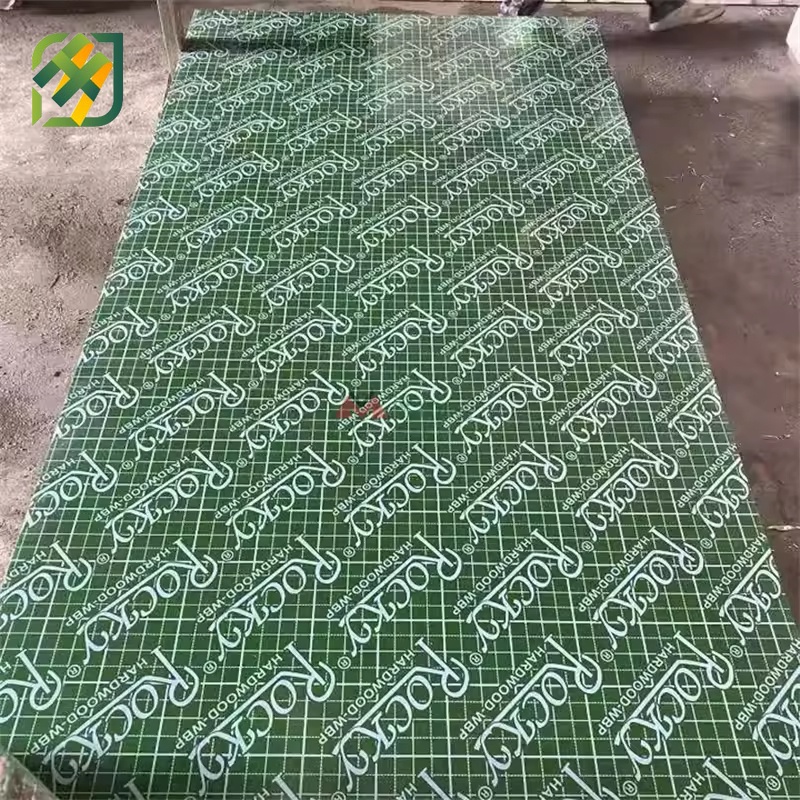Green PP Plastic Film Faced Reusable Shuttering Plywood for Concrete Construction