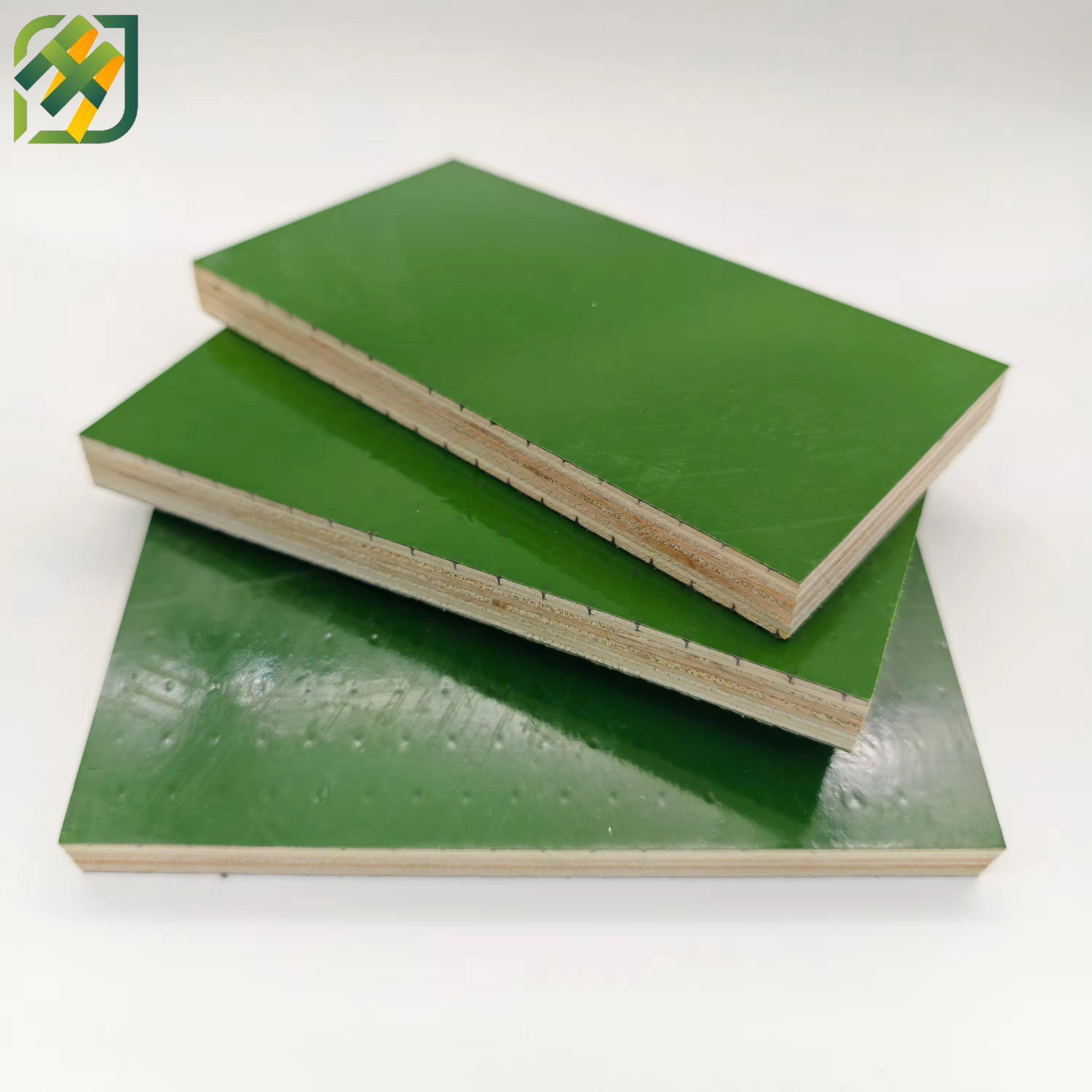 Green PP Plastic Film Faced Reusable Shuttering Plywood for Concrete Construction