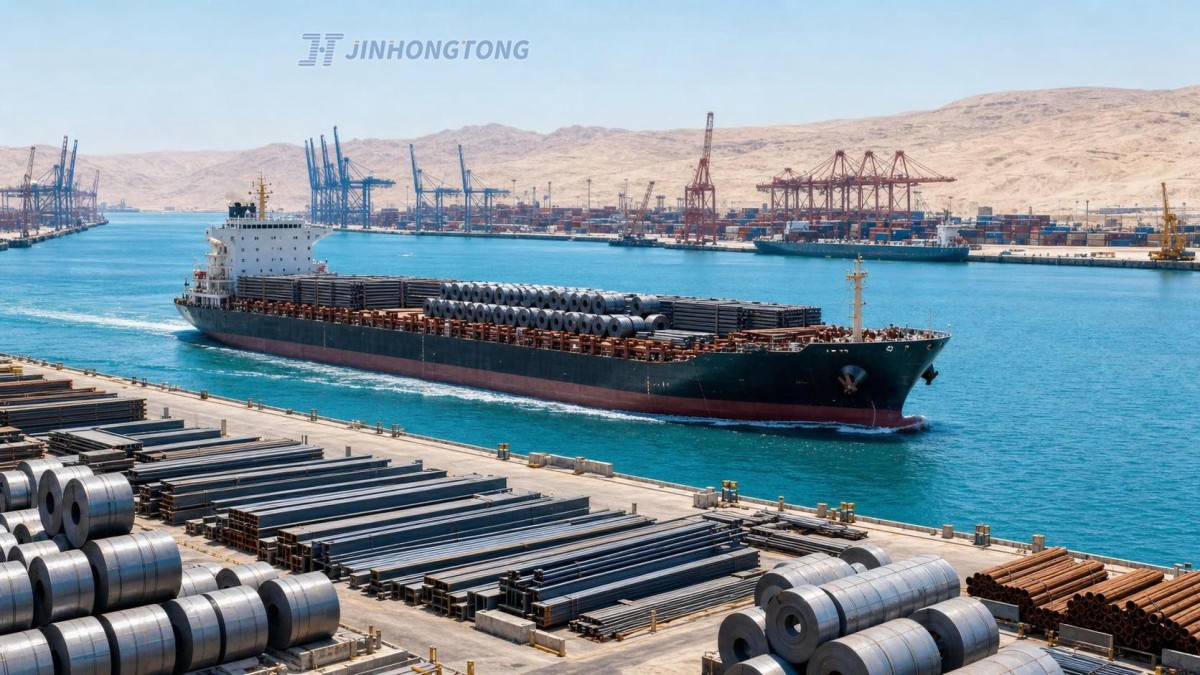 Strait Reopens, China-to-Middle East Steel Freight Falls