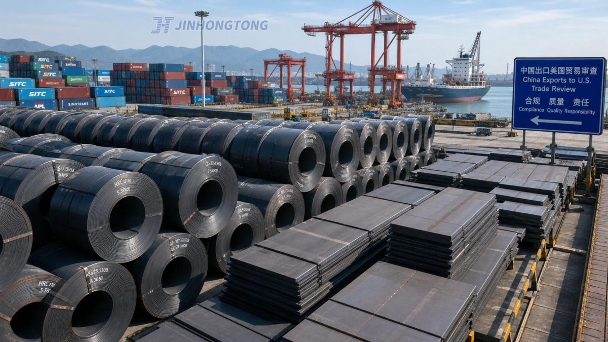 US Starts Hot-Rolled Steel AD Review on China