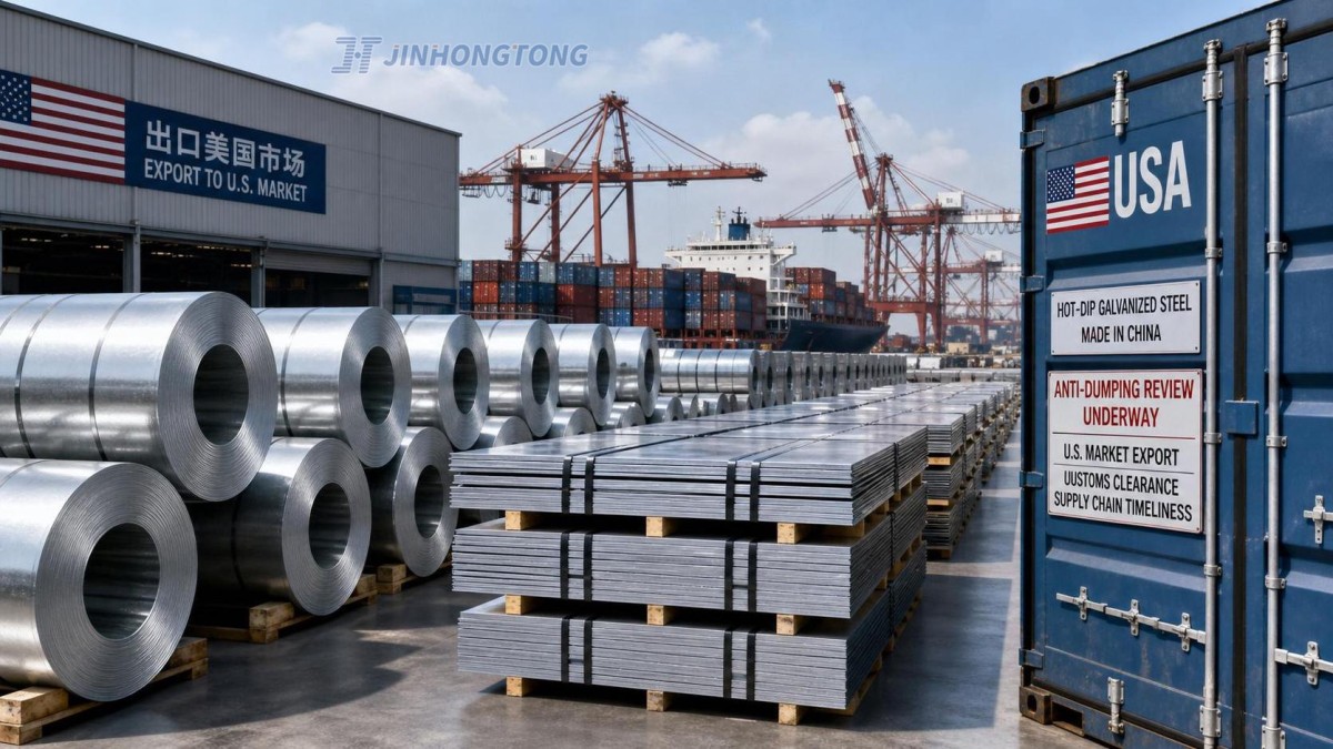 US Starts AD Review on Chinese Galvanized Steel