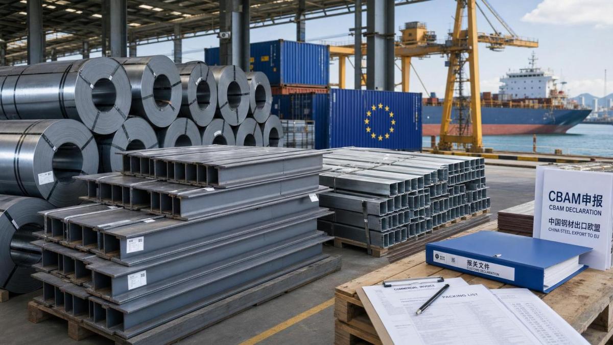 EU CBAM Reporting Starts for Chinese Steel Exporters EU CBAM Reporting Starts for Chinese Steel Exporters
