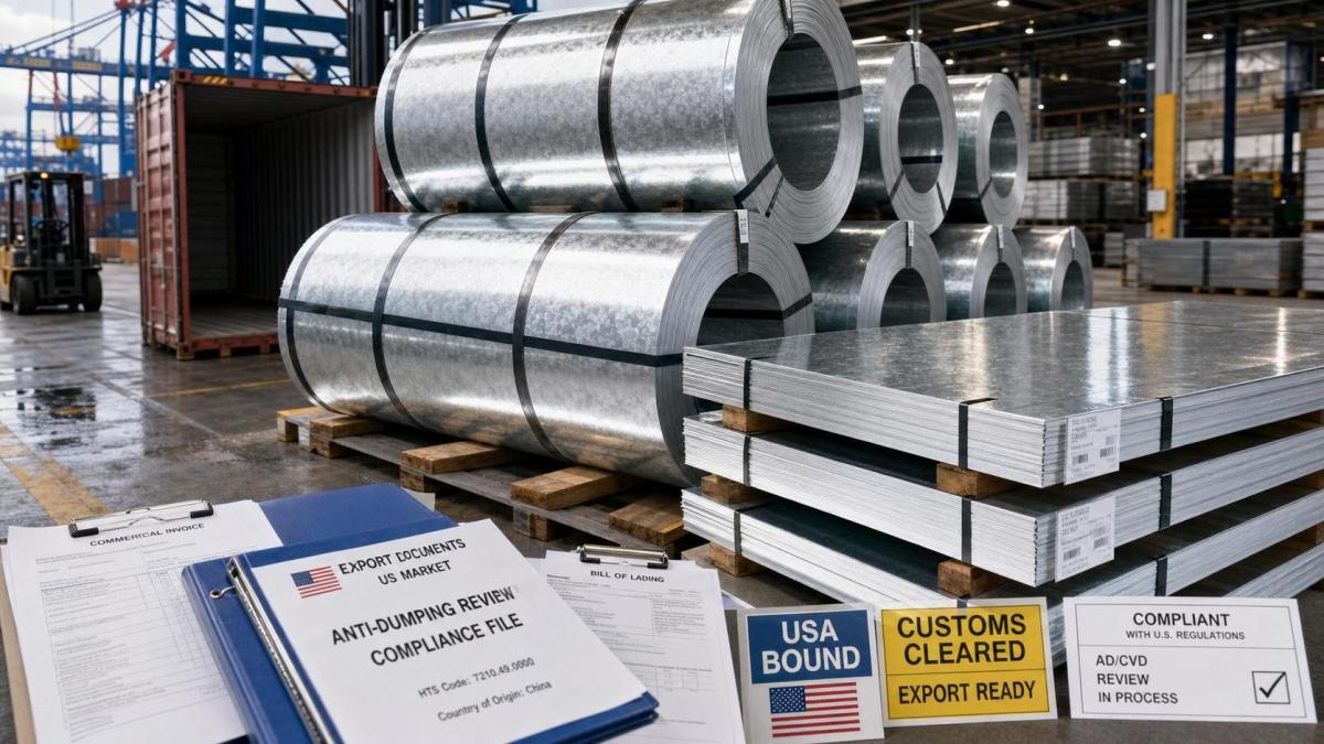 U.S. Starts Review of China Galvanized Steel Dumping Case U.S. Starts Review of China Galvanized Steel Dumping Case