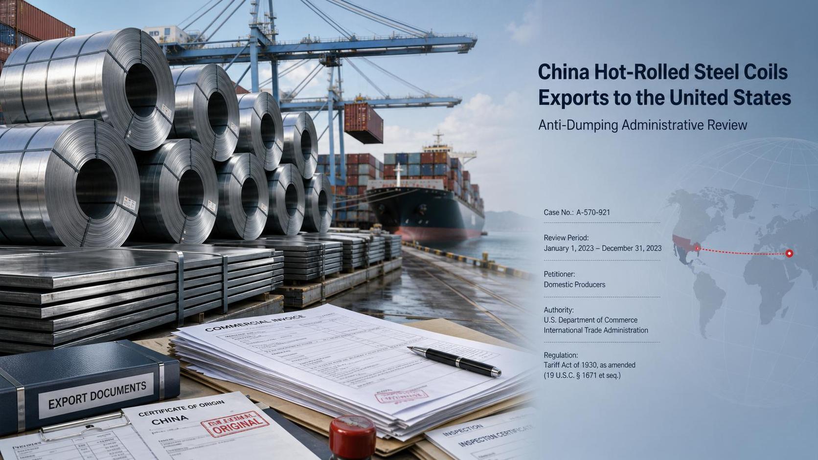 U.S. Starts AD Review of China Hot-Rolled Coil U.S. Starts AD Review of China Hot-Rolled Coil