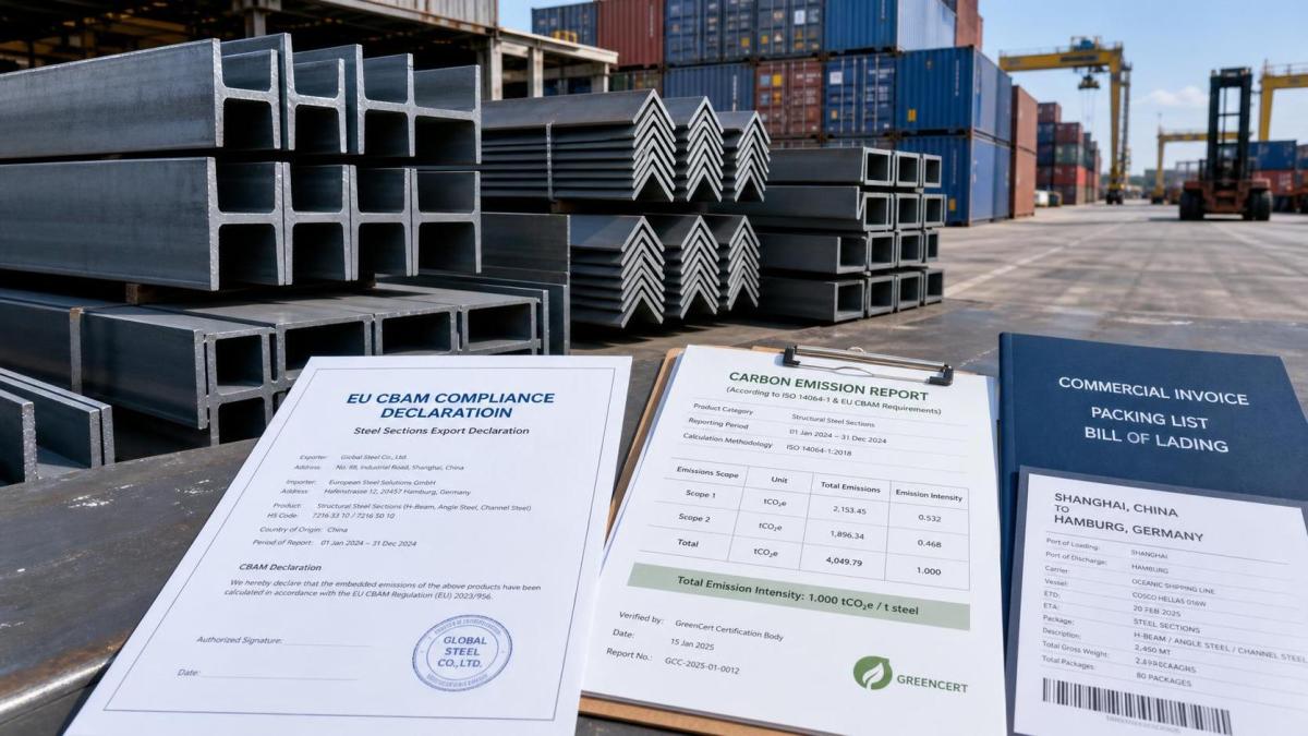 EU CBAM Phase Three Starts for Steel Profiles