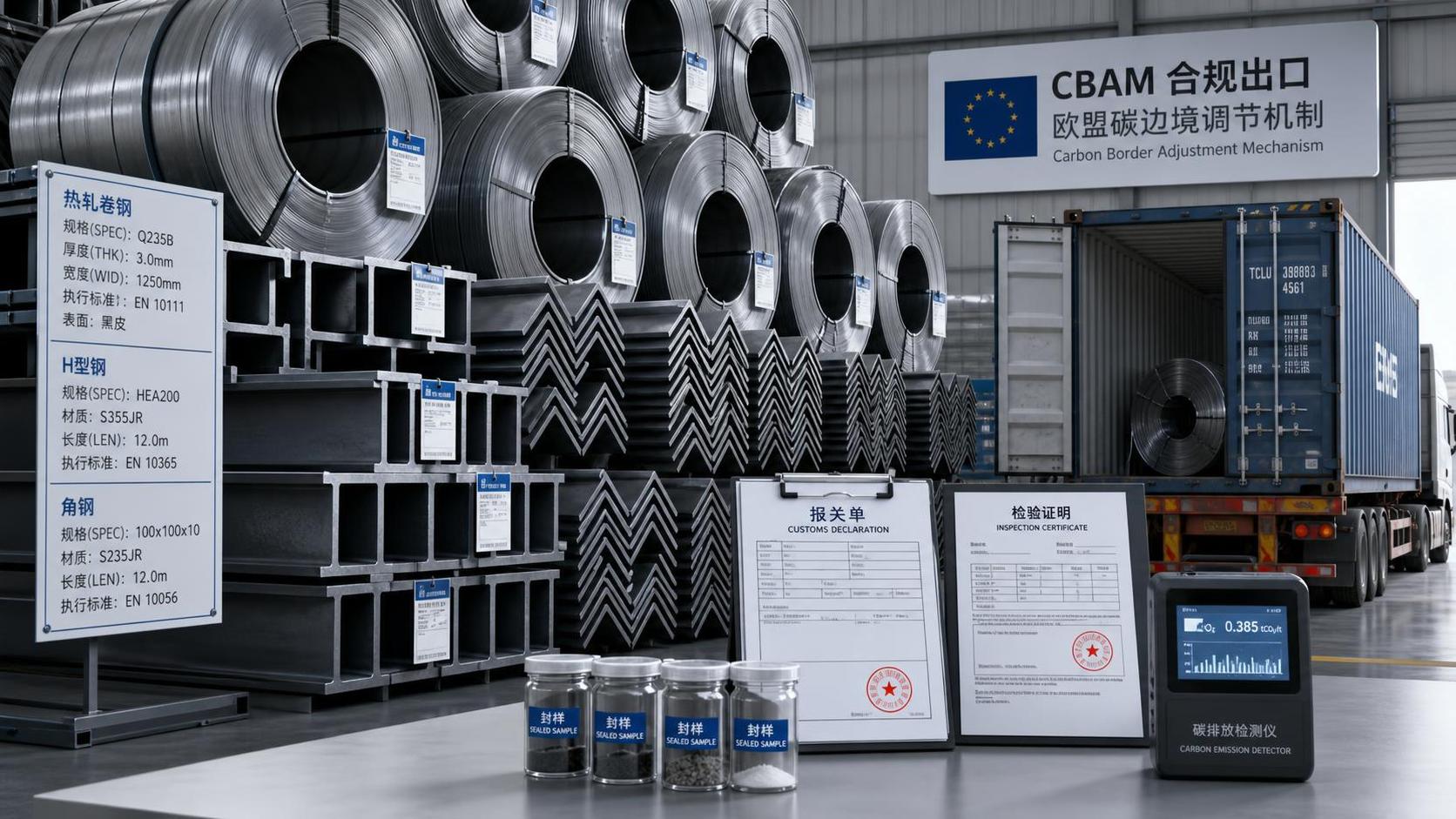 EU CBAM Checks Begin for Steel Carbon Data