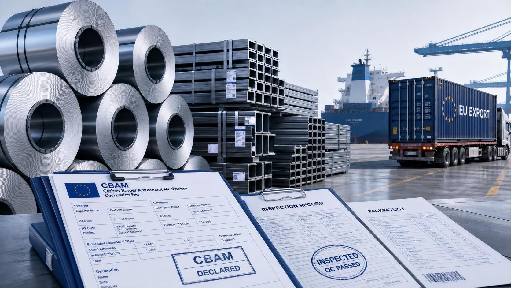 EU Starts Mandatory CBAM Reporting for Steel Exports EU Starts Mandatory CBAM Reporting for Steel Exports