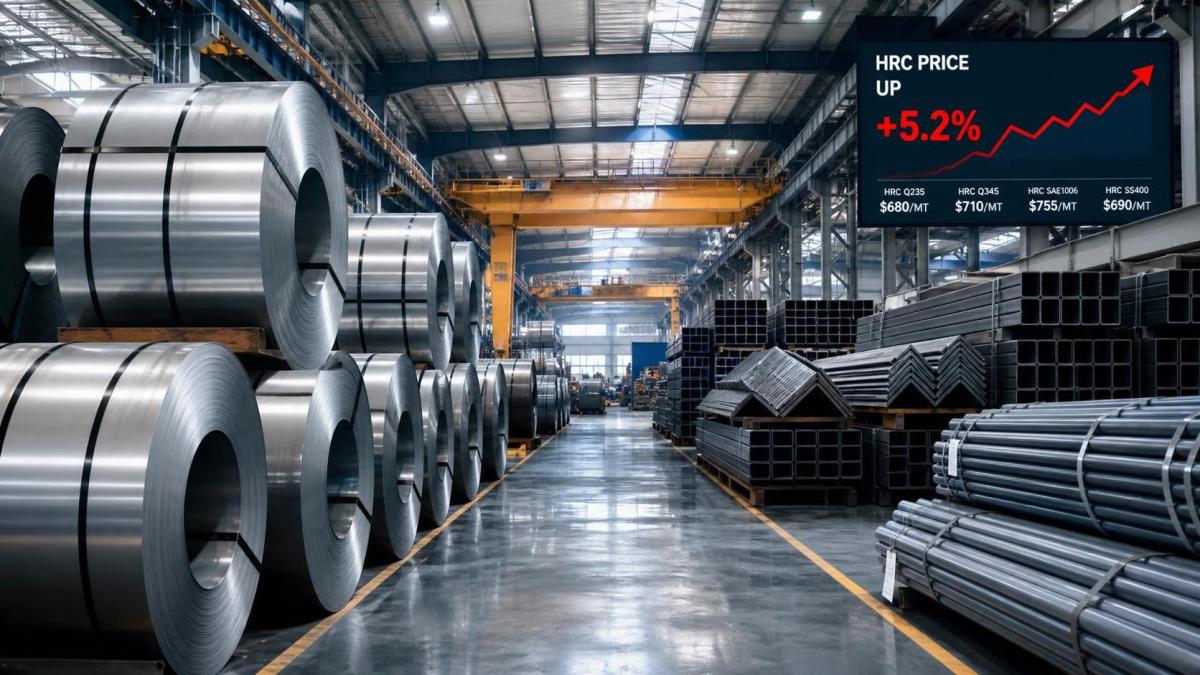 Nucor Raises HRC Prices for Third Week