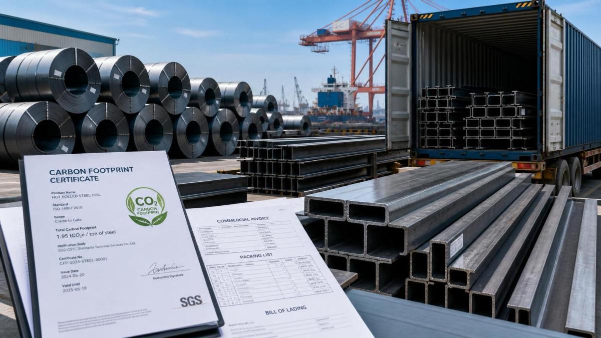 China Customs Adds Carbon Footprint Declaration to Steel Export Filings China Customs Adds Carbon Footprint Declaration to Steel Export Filings
