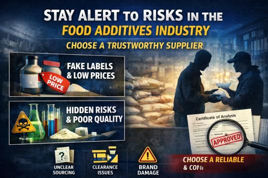 Stay Alert to Unfair Practices in the Food Additives Industry