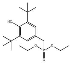 Diethyl 3,5-di-tert-butyl-4-hydroxybenzyl phosphate Cas 976-56-7