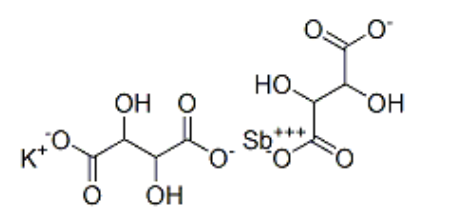 POTASSIUM ANTIMONY TARTRATE Cas 16039-64-8