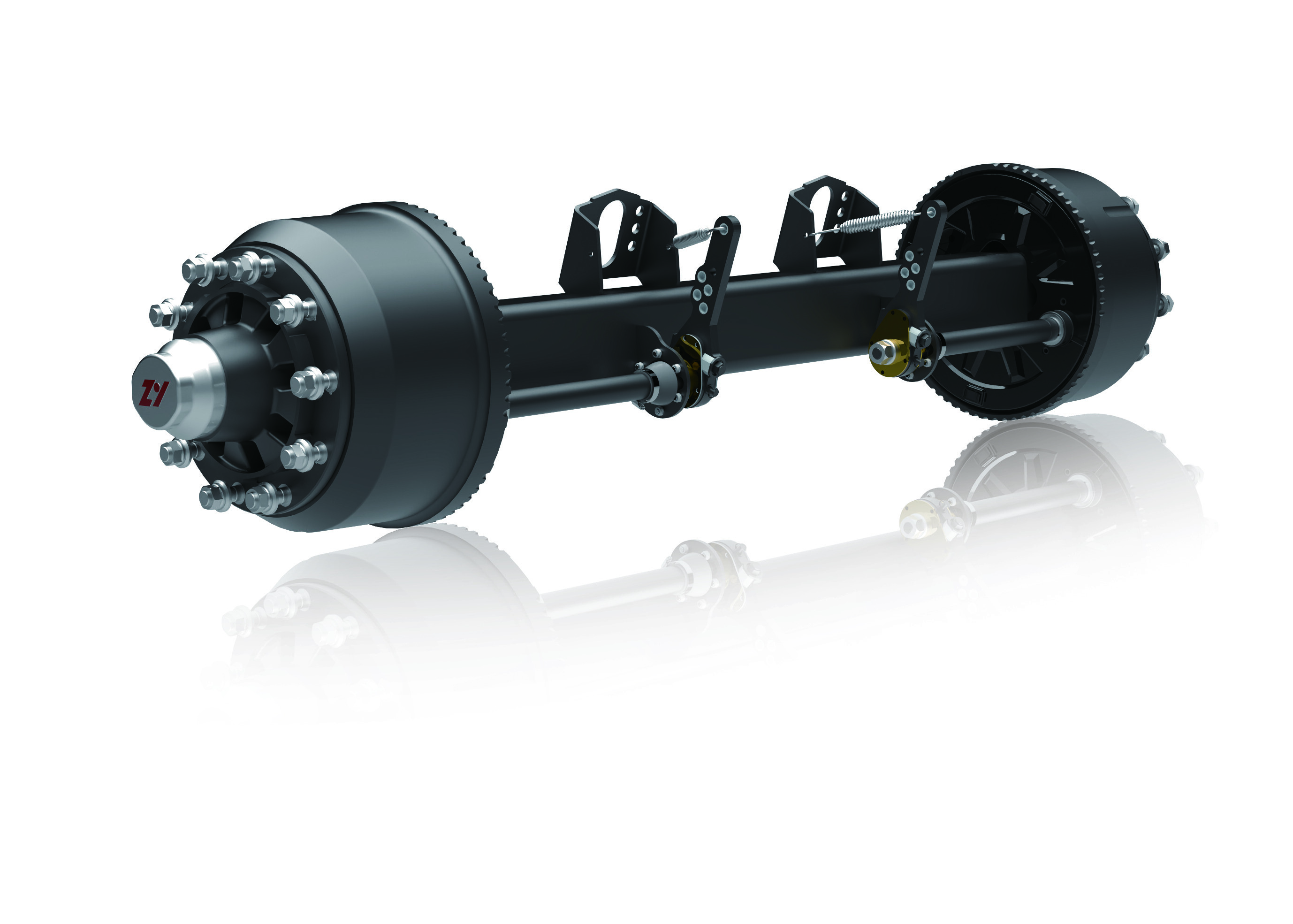 12-TON GERMAN DRUM AXLE