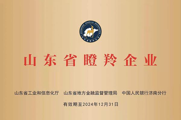 山东省瞪羚企业
