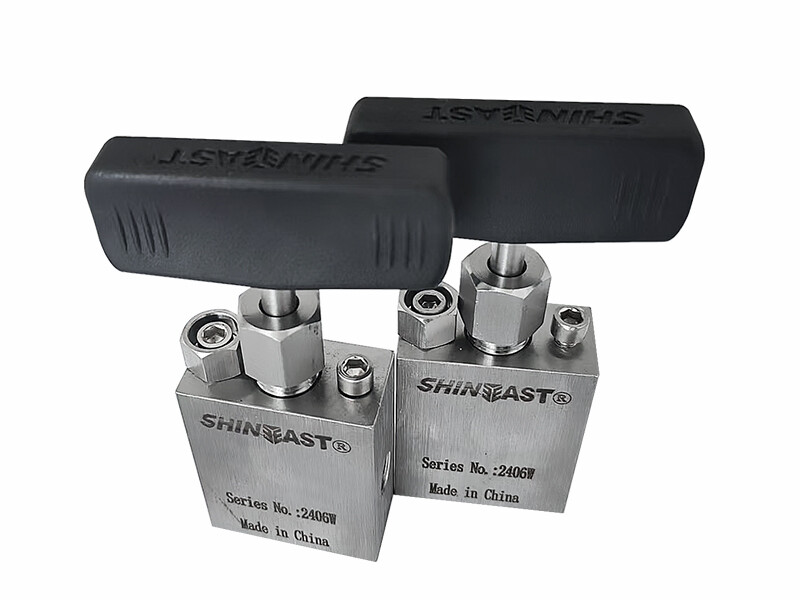 High pressure needle valve