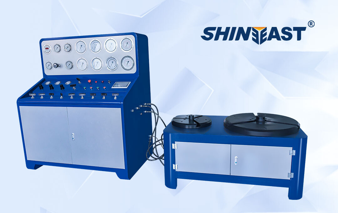 Working characteristics of safety valve calibration bench equipment