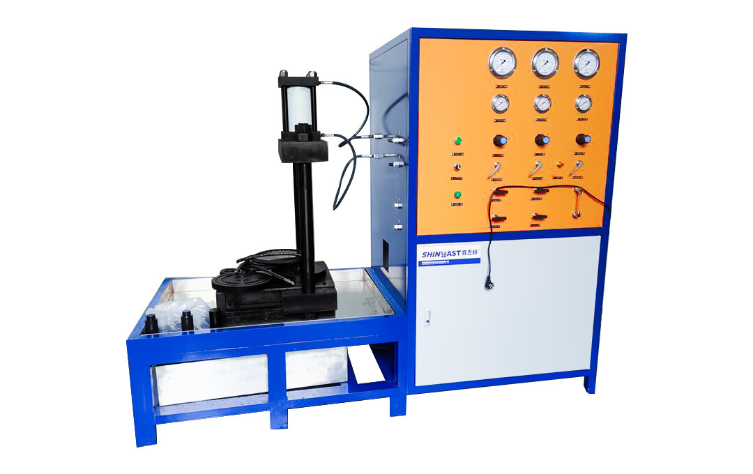 Key components of valve test bench