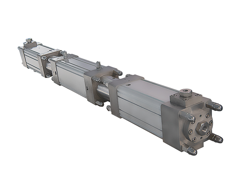 Liquid Driven Gas Booster Pump