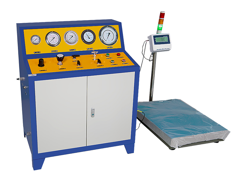 Fire gas cylinder detection line