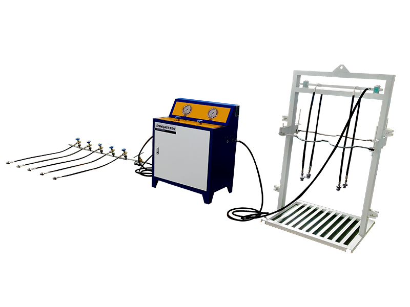 Acetylene cylinder testing equipment