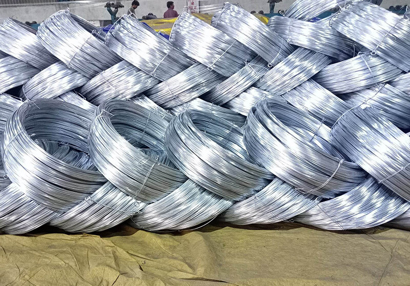 Galvanized wire steel