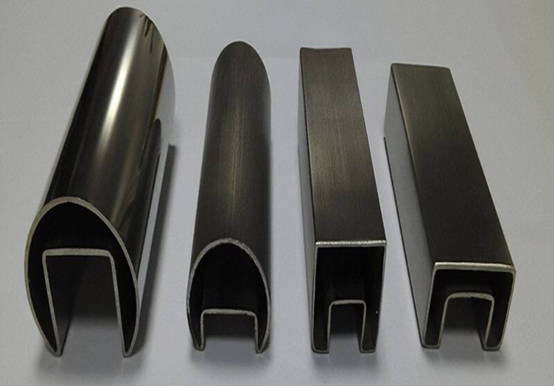 Stainless steel shaped pipe