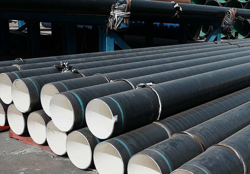 3PE Anti-corrosion spiral welded pipe