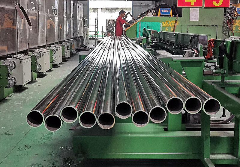 DIN17440 Polished stainless steel decorative pipe