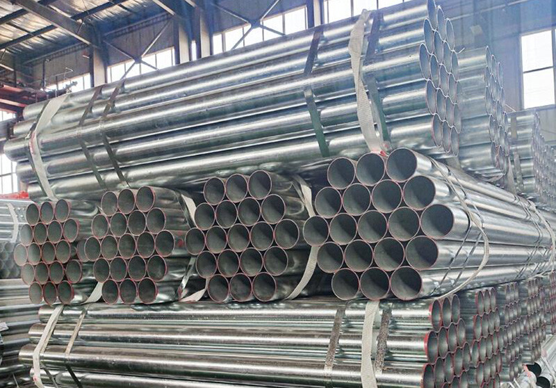 Cold plated/electrically galvanized pipe