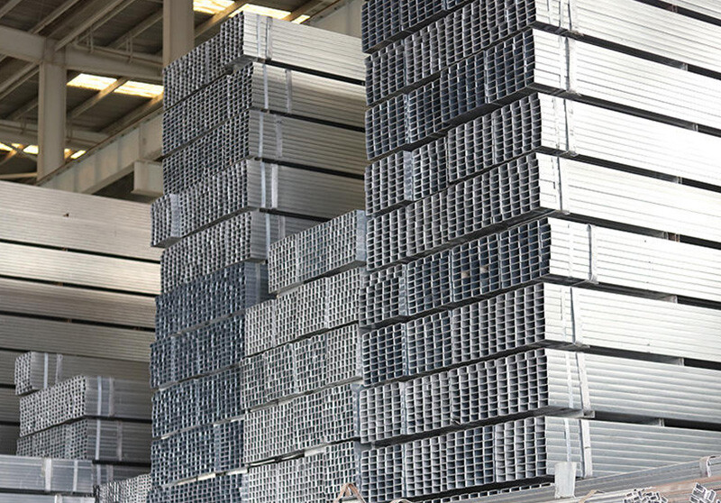 Galvanized square pipe