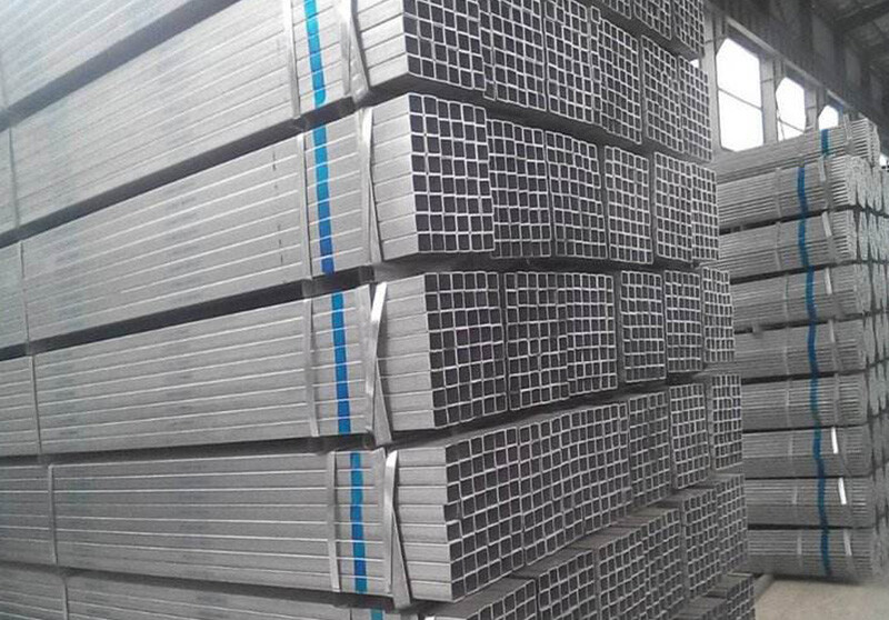 Galvanized rectangular pipe