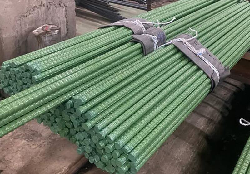 Corrosion resistant coating rebar