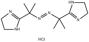 2,2'-氮杂双(2-咪唑啉)二盐酸盐 结构式