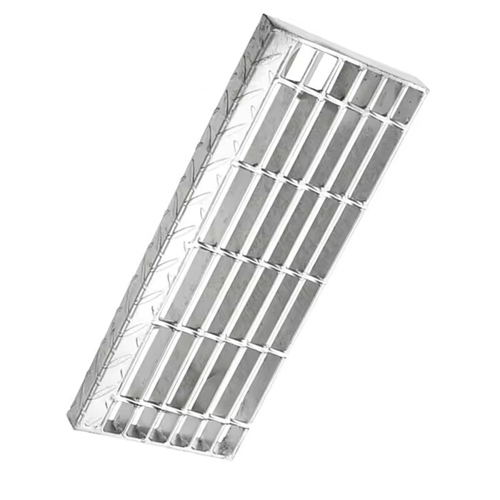 Electrowelded grating with twisted square