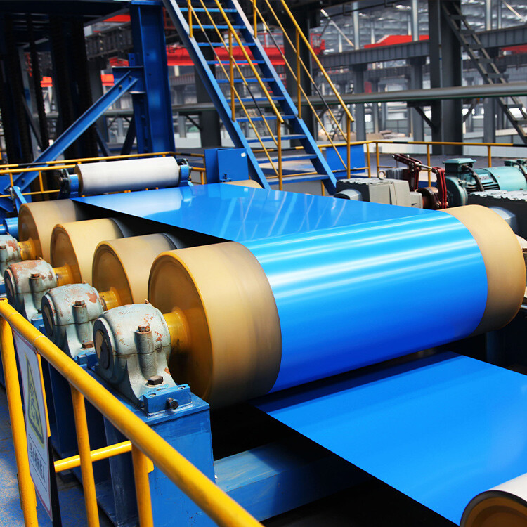 Hot dip galvanized color coated coil