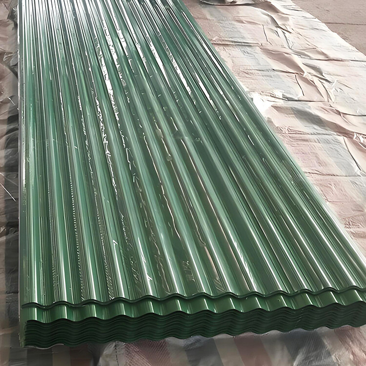 Galvanized aluminum color coated corrugated sheet