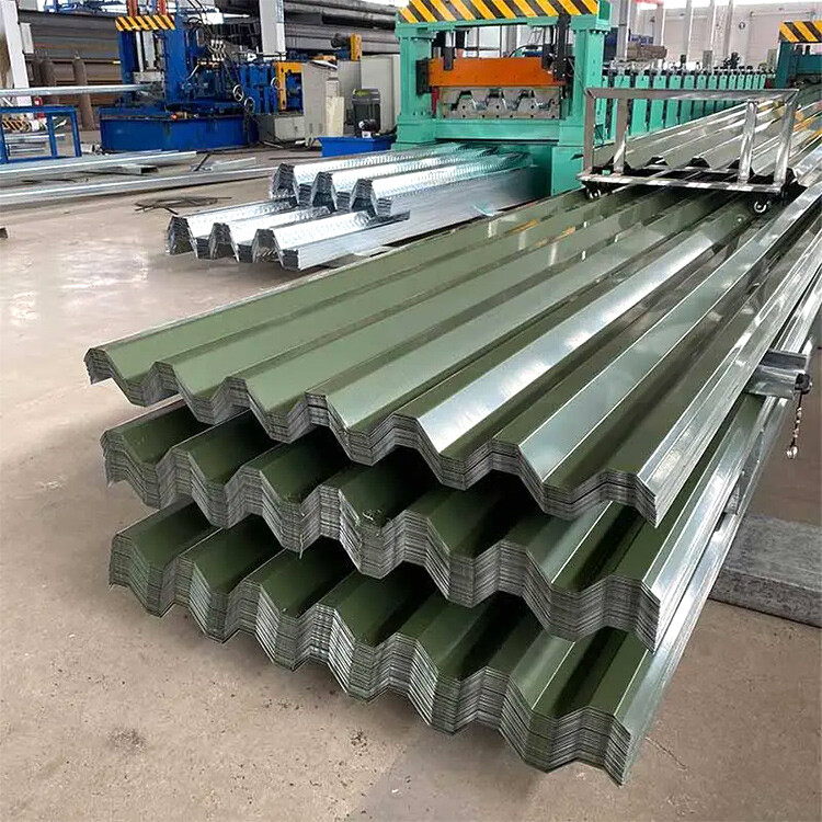 Galvanized color coated corrugated sheet