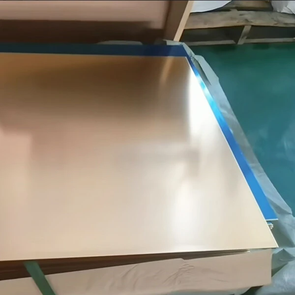 Brass plate