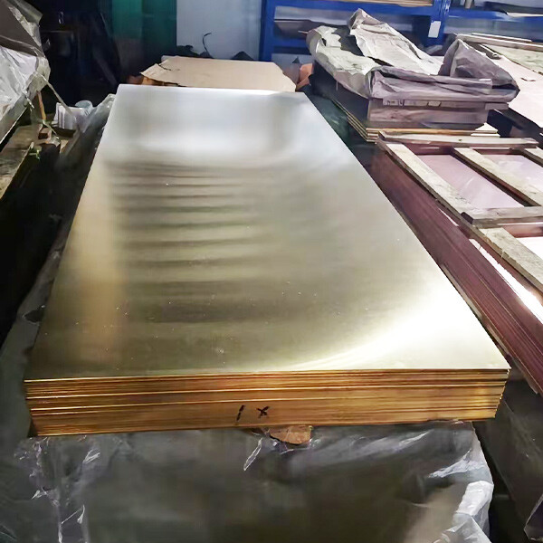Brass plate