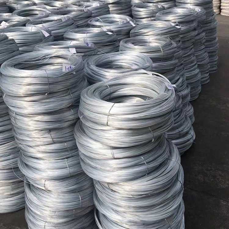 Why does galvanized iron wire not rust easily?