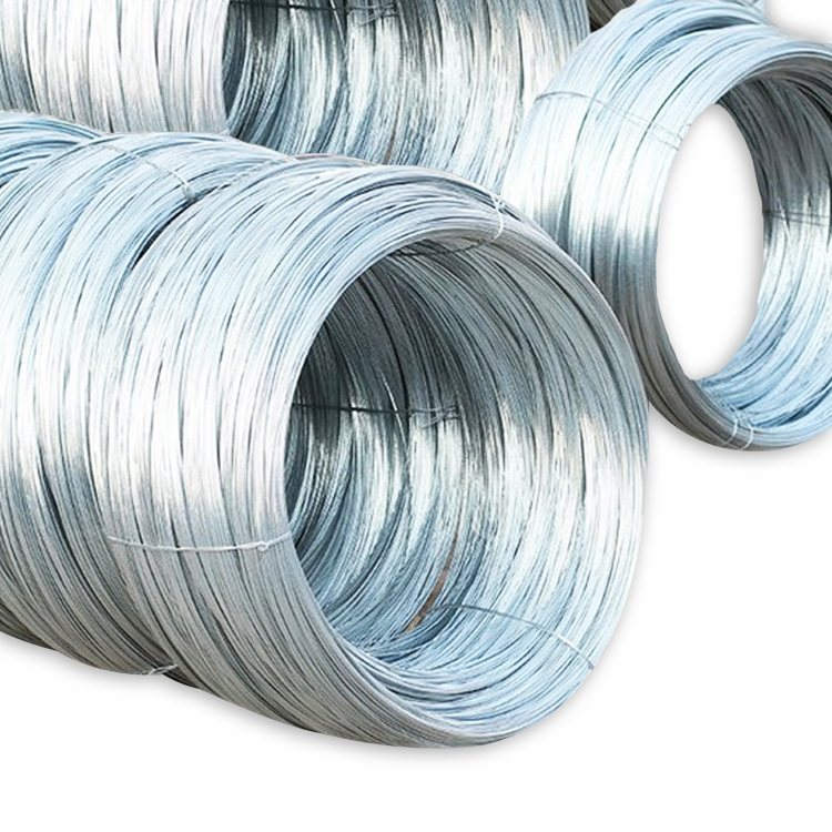 Hot-dip galvanized wire Galvanized iron wire with high zinc coating (8#)