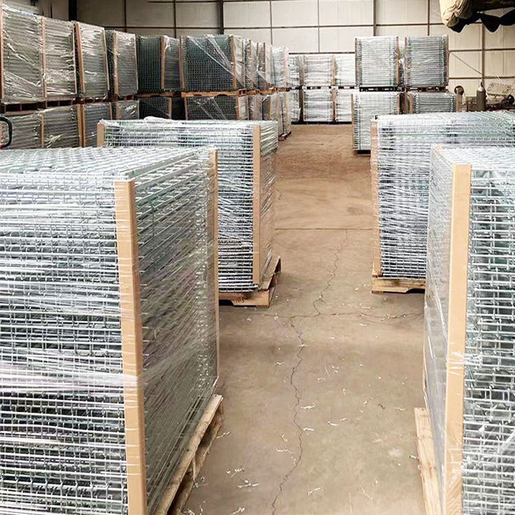 Warehouse Racking Layer Mesh Stainless Steel Compartment Mesh Metal Mesh Sheet Protective Mesh Laminate Heavy Duty Beam Racking