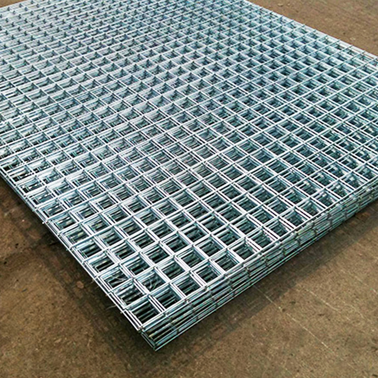 Galvanized wire mesh fence wire mesh small hole thickened breeding mesh construction site floor heating reinforcing mesh steel wire mesh