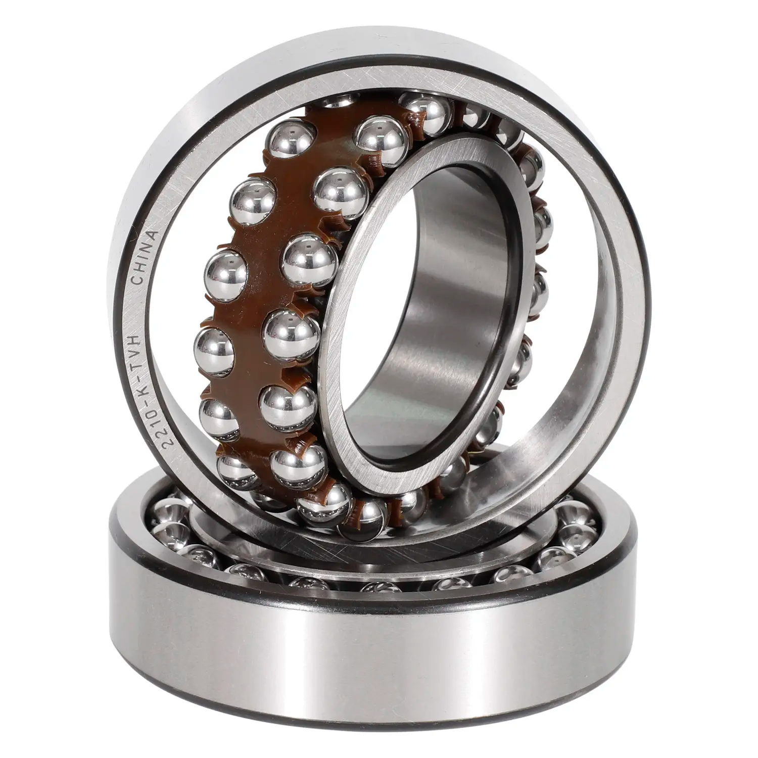 Aligning ball bearings